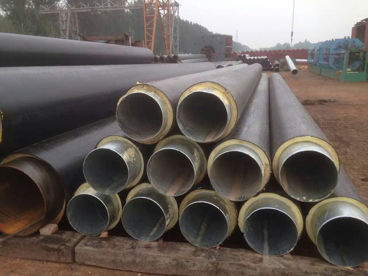 优质预制聚氨酯黑夹克直埋保温管 厂家价格与隔热工程施工全面解析